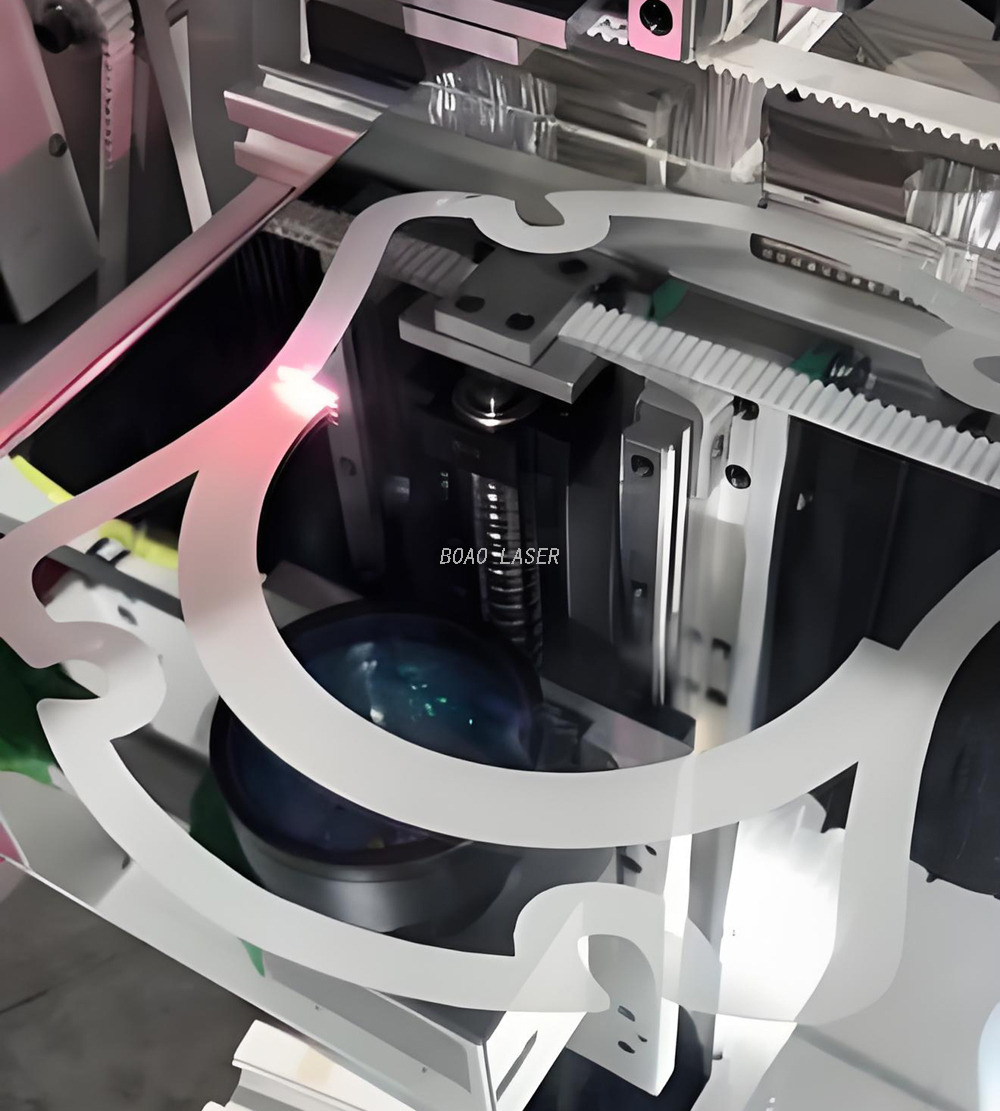 Small Glass Laser Sandblasting Machine