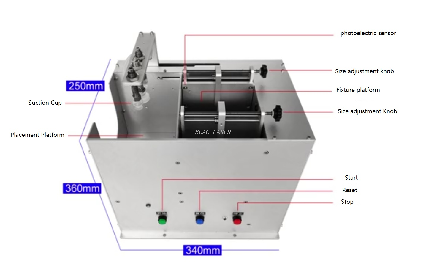 Nameplates Automatic Laser Marking Machine