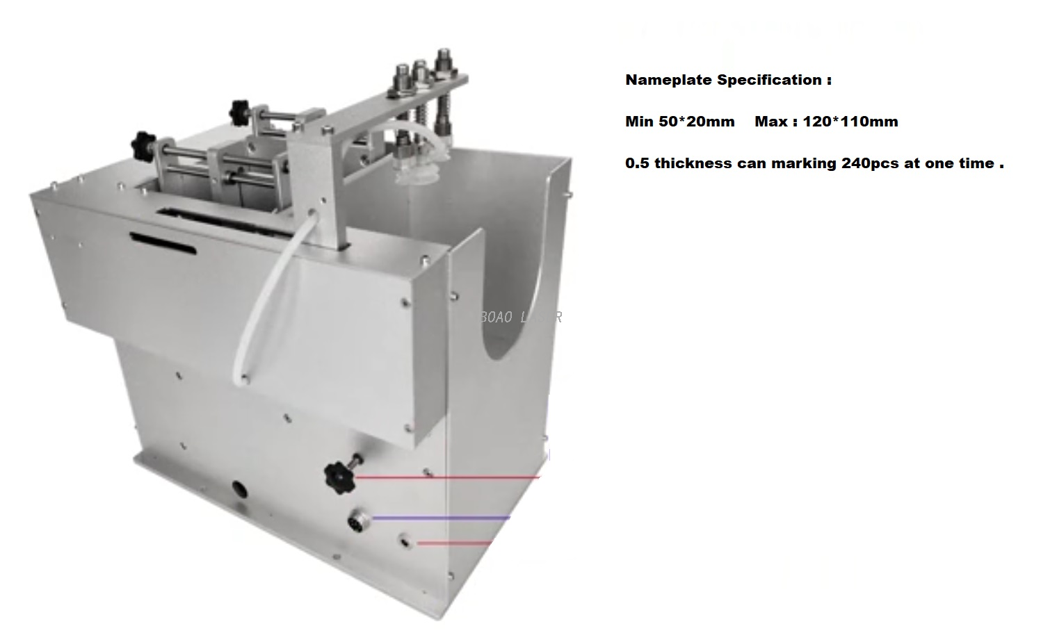 Nameplates Automatic Laser Marking Machine